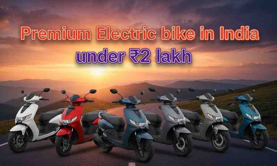 Premium Electric bike in India under ₹2 lakh